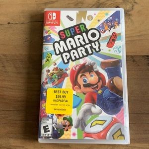 Nintendo Switch Super Mario Party Videogame — BRAND NEW